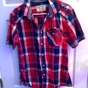 Marc echo short sleeve button up shirt